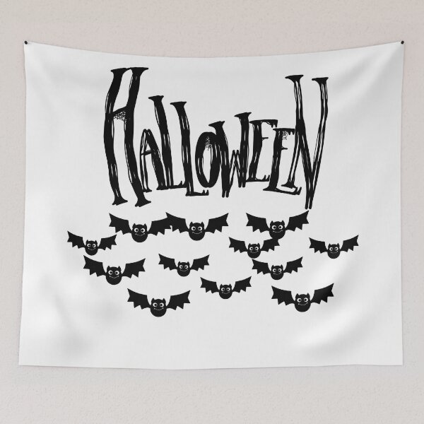 Item preview, Halloween with bats in black designed and sold by klimov0101.