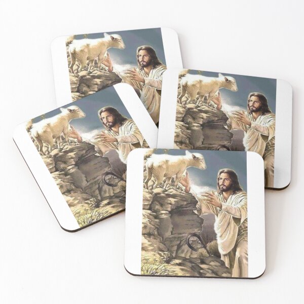 Item preview, Jesus Christ And the Lost Sheep designed and sold by Rowena Jones.