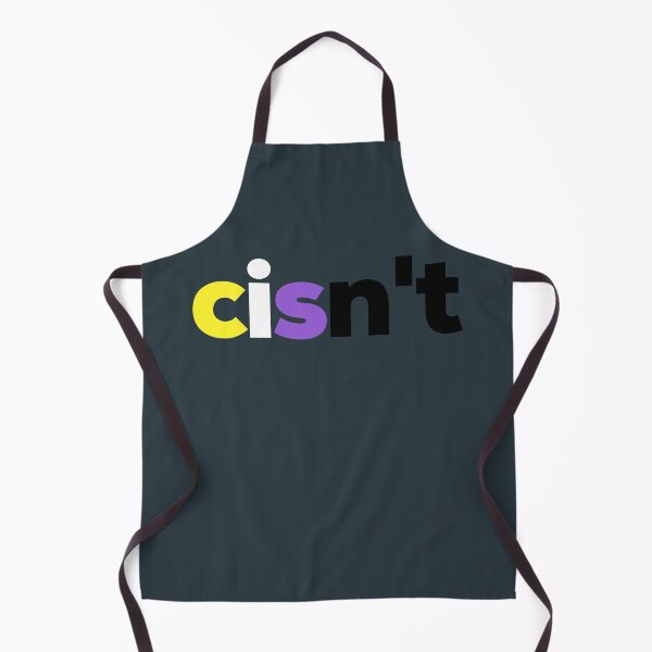 Aperçu de l'œuvre Non-binary Cisn't For Me. Nonbinary Pride créée et vendue par Subtle Pride Shop.