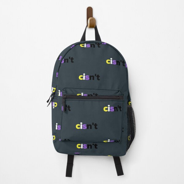 Aperçu de l'œuvre Non-binary Cisn't For Me. Nonbinary Pride créée et vendue par Subtle Pride Shop.