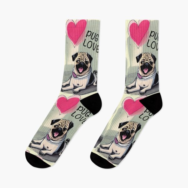 Item preview, Pug love designed and sold by Seanyah.