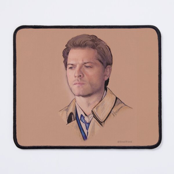 Item preview, Misha Collins as Castiel designed and sold by Shiny-Elfriend.