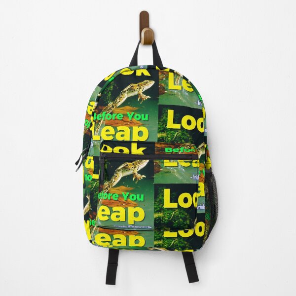 Item preview, Irish Proverb - Look Before You Leap designed and sold by IrishProverbs.