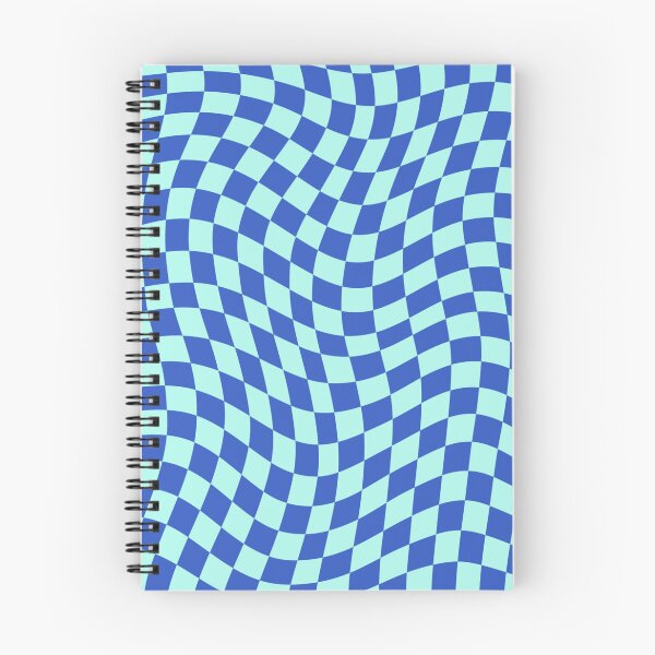 Item preview, Wavy Cute Blue Checks designed and sold by CaseyCara.