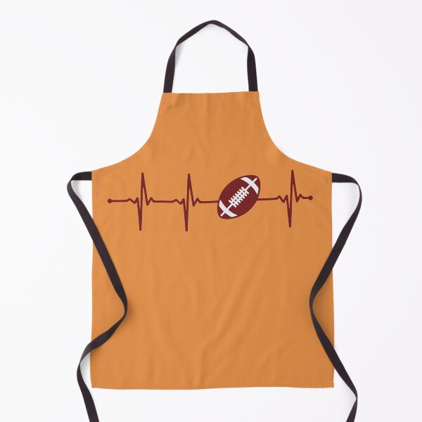 Item preview, Heartbeat American Football Ecg Style Heart Pulse designed and sold by KleverOlivier.