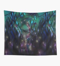 Nocturne (with Fireflies) Wall Tapestry