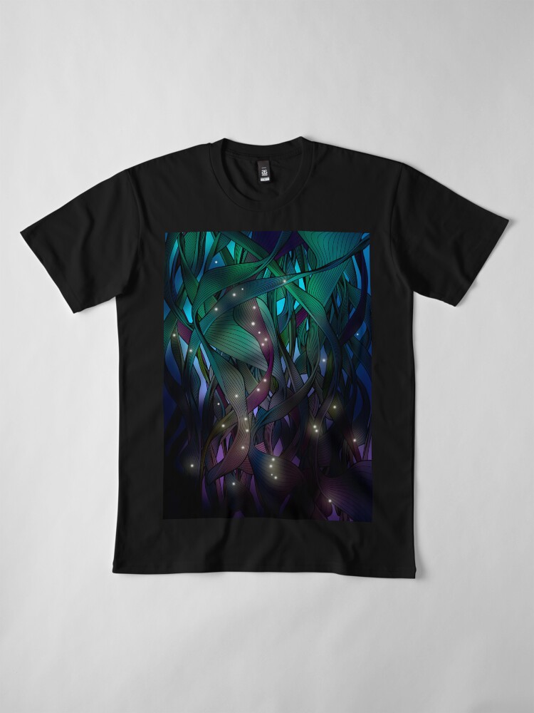 Alternate view of Nocturne (with Fireflies) Premium T-Shirt