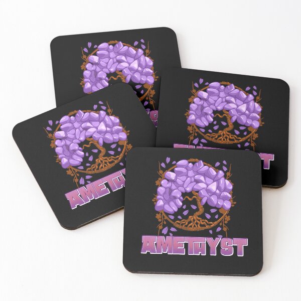 Item preview, Amethyst Tree Quartz Lovers Spirituality Reiki Yoga Gemstone designed and sold by Nzgiftsandmore.