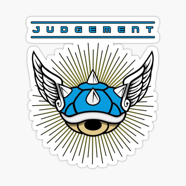 Blue Shell - Judgement Sticker