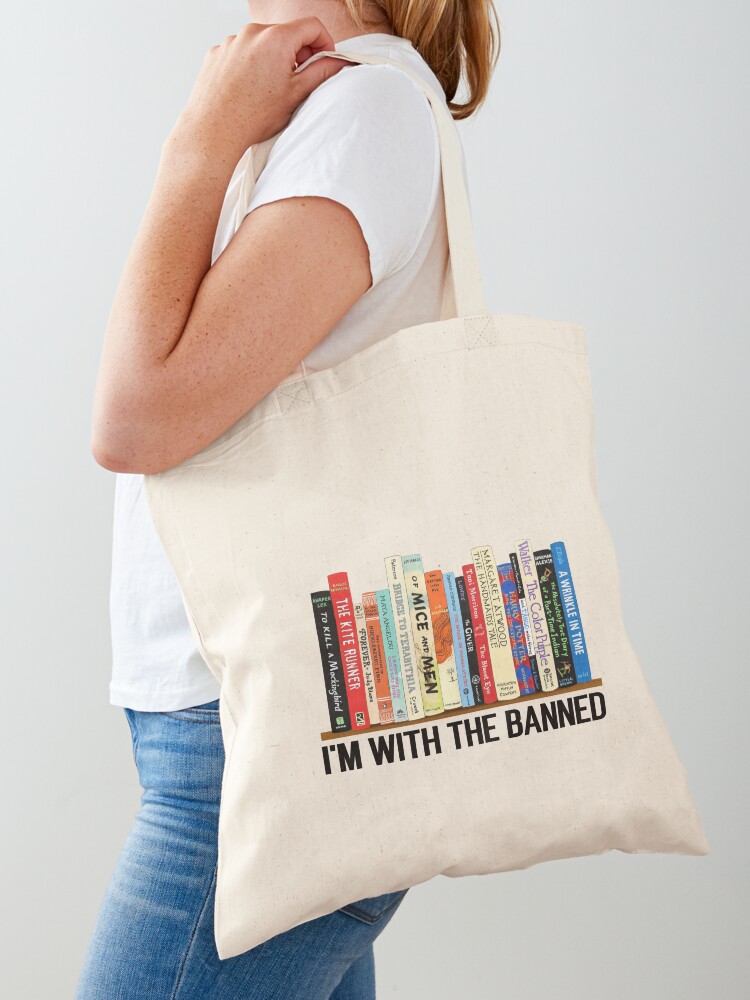 Banned Books tote bag