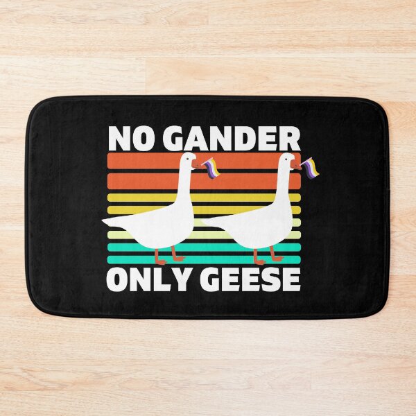 Item preview, No Gender Only Geese Non Binary. Nonbinary Pride designed and sold by Subtle Pride Shop.