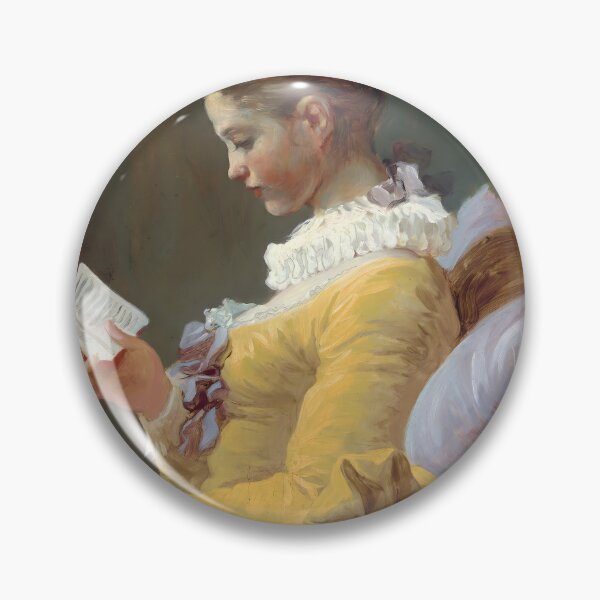 Item preview, Yellow dress Young Girl Reading - Jean Honoré Fragonard - A Young Girl Reading designed and sold by TeeARTHY.