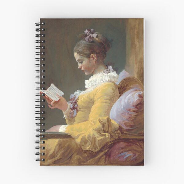 Item preview, Yellow dress Young Girl Reading - Jean Honoré Fragonard - A Young Girl Reading  designed and sold by TeeARTHY.
