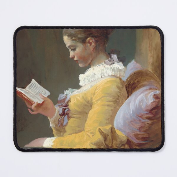 Item preview, Yellow dress Young Girl Reading - Jean Honoré Fragonard - A Young Girl Reading  designed and sold by TeeARTHY.
