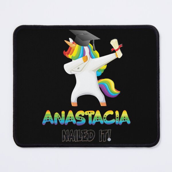 Item preview, Anastacia Nailed It Dabbing Unicorn Graduate - Graduation Gift For Anastacia College Pre-school Univ designed and sold by Abvintageshop.