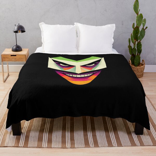 The Joker Throw Blankets for Sale | Redbubble