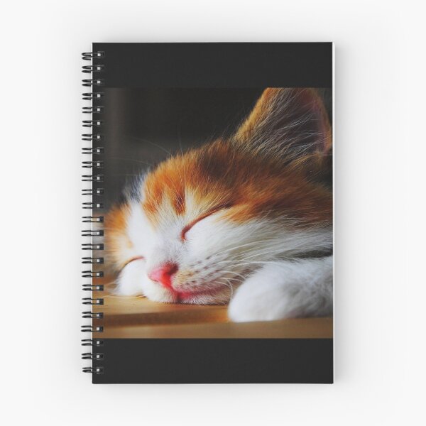 Item preview, Cute Ginger and White Kitten Cat Sleeping designed and sold by DV-LTD.