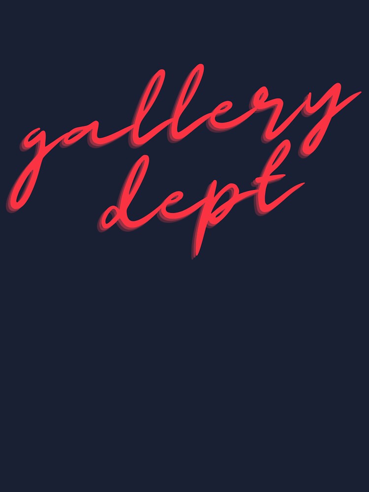 Gallery Dept Sticker for Sale by TOPDESIGN4U  Redbubble