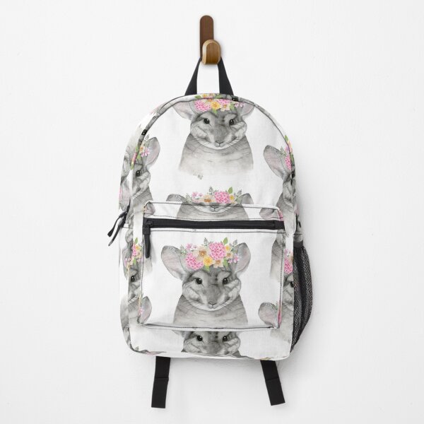 Item preview, Chinchilla with flower crown designed and sold by ArtMelly.