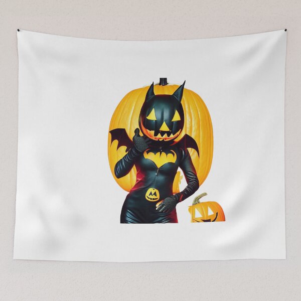 Item preview, Monster Pumpkin Bat Halloween  -Bat women Kids Boys Girls Unisex Adults designed and sold by hassendz.