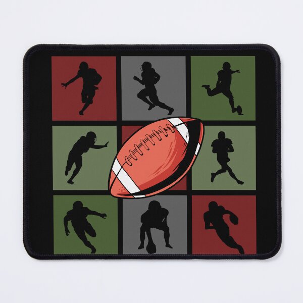 Item preview, Pop Artistic American Football Player Silhouettes designed and sold by KleverOlivier.