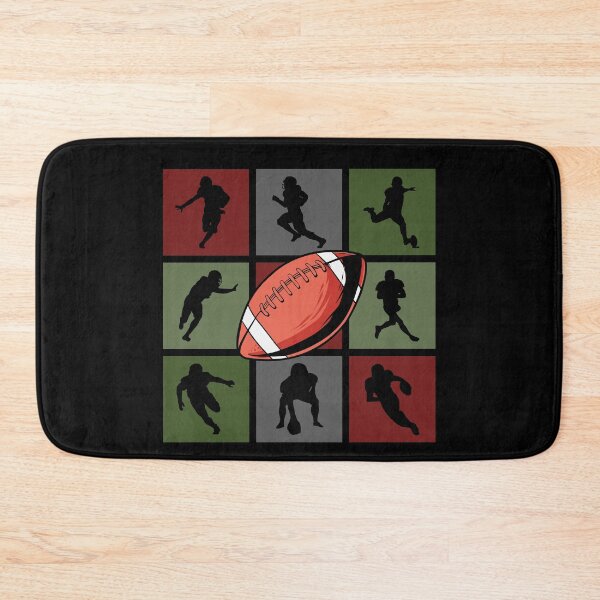 Item preview, Pop Artistic American Football Player Silhouettes designed and sold by KleverOlivier.