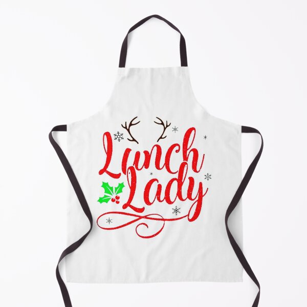 Funny Apron Lunch Lady is Always Right / Food Service 