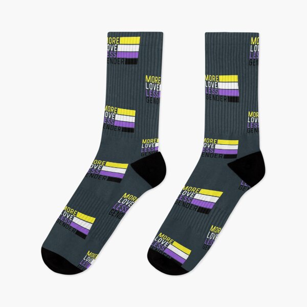 Item preview, More Love Less Gender Non Binary. Nonbinary Pride designed and sold by Subtle Pride Shop.
