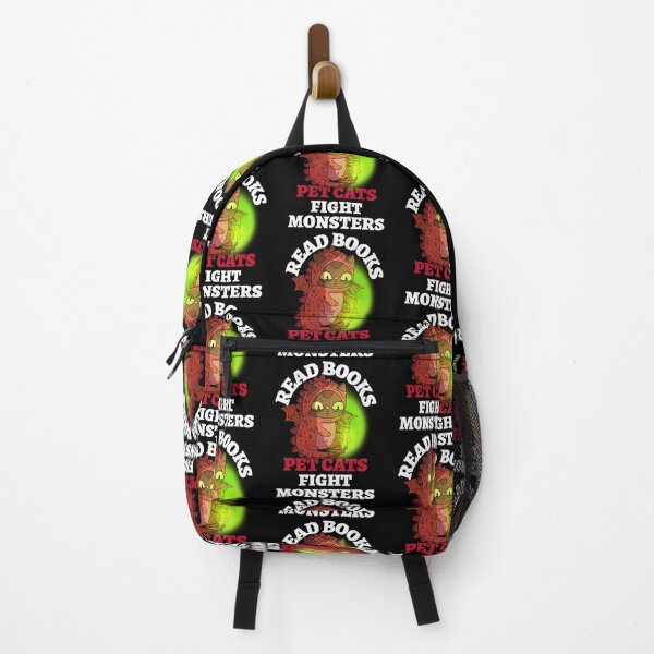 Item preview, Read Books Pet Cats Fight Monsters Dragon Bookish Bibliophile designed and sold by LadySaltwater.