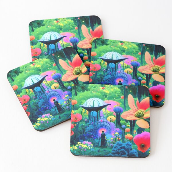 Item preview, Secret flower garden  designed and sold by manacosmicdance.