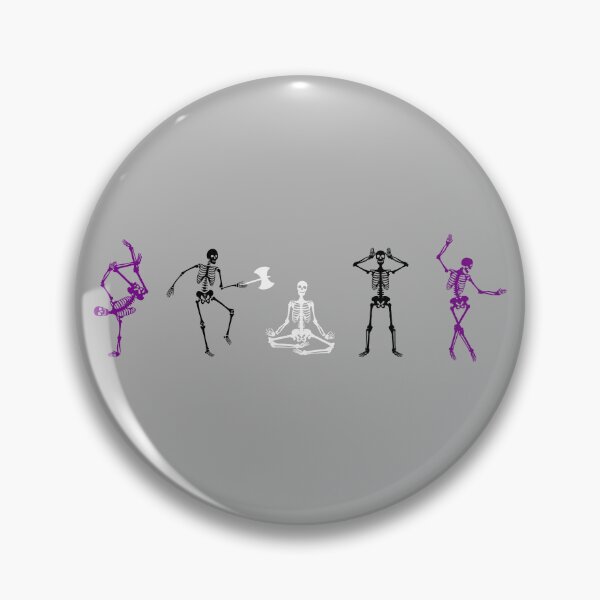 Artikelvorschau, Halloween Labrys Skeletons. Lesbian Pride entworfen und verkauft von Subtle Pride Shop.