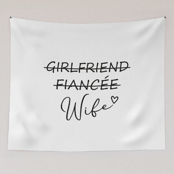 Item preview, Girlfriend Fiancee Wife Newly Wed designed and sold by EbnerPrints.