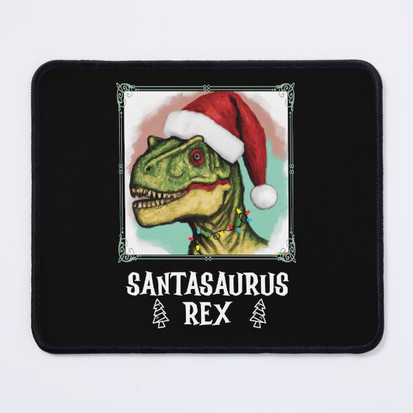 Item preview, SANTASAURUS TREX DINOSAUR CHRISTMAS SANTA designed and sold by ittybittyowl.