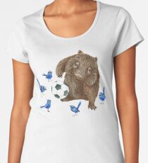 Wrens football Wombat Premium Scoop T-Shirt