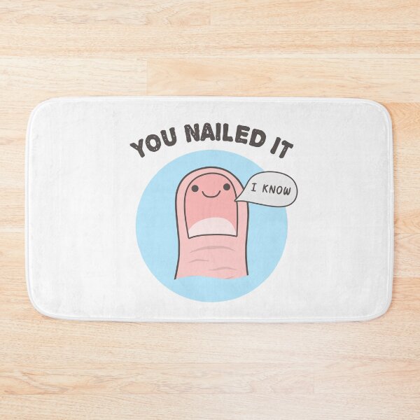 Item preview, You nailed it, nail pun designed and sold by EnzoVectorism.