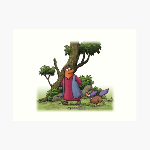 Smok and Arkark Art Print