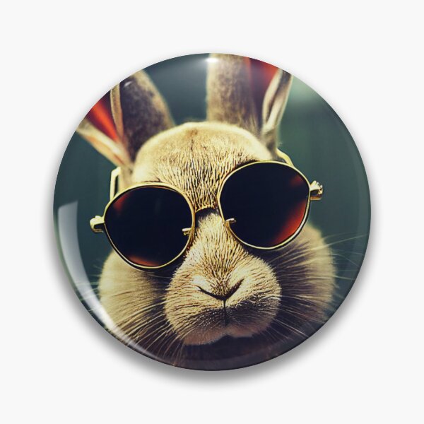 Item preview, Rabbit With Sunglasses Portrait designed and sold by ONORMAL.