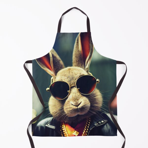 Item preview, Rabbit With Sunglasses Portrait designed and sold by ONORMAL.