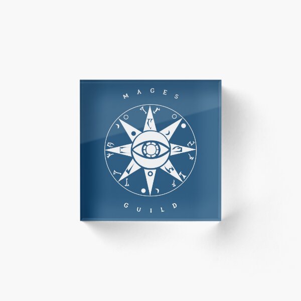 Mages Guild Acrylic Block
