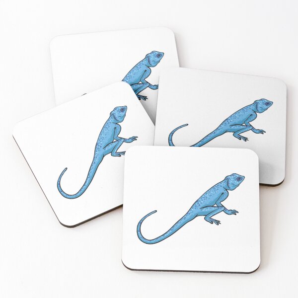 Item preview, Cool Blue Sinai Agama lizard  designed and sold by halhashmi.