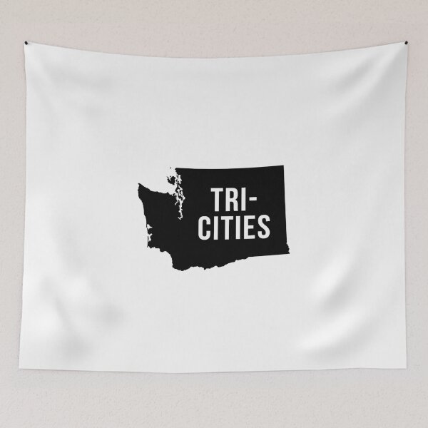 Item preview, Tri-Cities, Washington Silhouette designed and sold by CartoCreative.