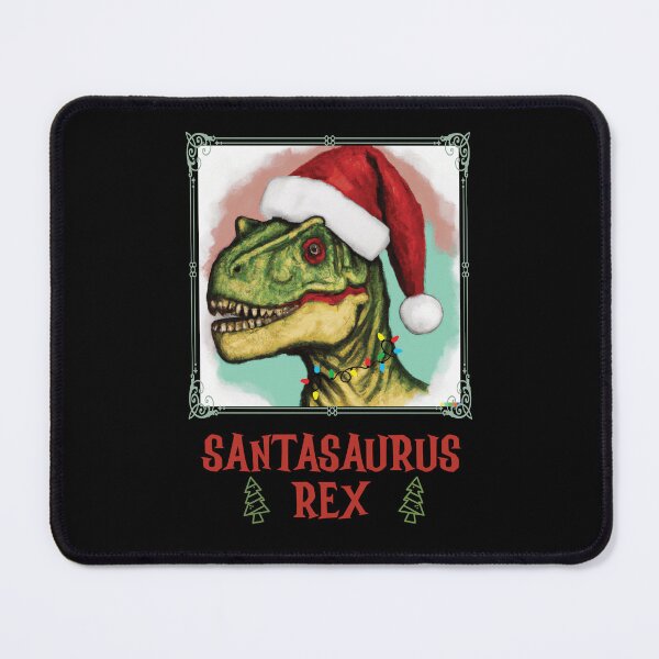 Item preview, SANTASAURUS TREX DINOSAUR CHRISTMAS SANTA designed and sold by ittybittyowl.