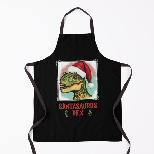 Item preview, SANTASAURUS TREX DINOSAUR CHRISTMAS SANTA designed and sold by ittybittyowl.