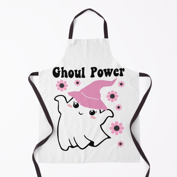 Item preview, Ghoul Power Cute and Funny Halloween Ghost designed and sold by PearlMoonGrapes.