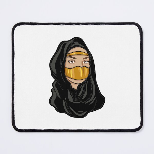 Item preview, Arab Woman with Traditional Burqa and Hijab designed and sold by halhashmi.
