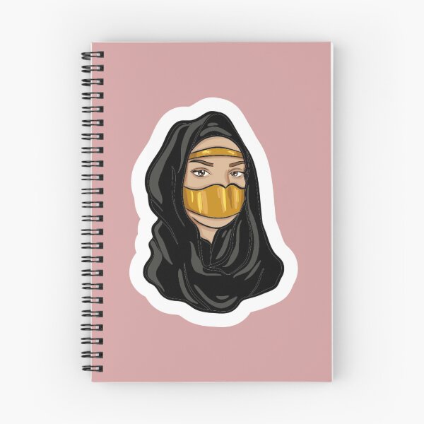 Item preview, Arab Woman with Traditional Burqa and Hijab designed and sold by halhashmi.