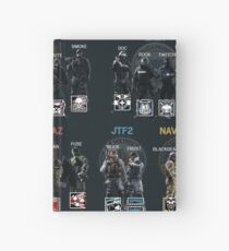 Group Rainbow Hardcover Journal