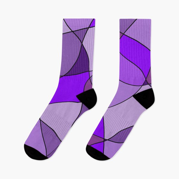 Item preview, Purple abstract line pattern  designed and sold by MumWolf-Doodles.