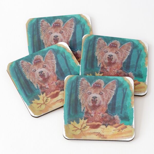 Item preview, Yorkshire Terrier - Fearless Dog designed and sold by mila-ola.