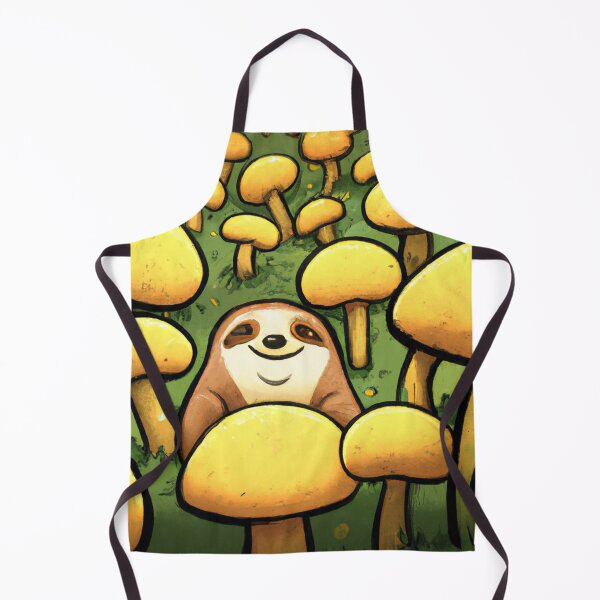 Item preview, Sloth Among Mushrooms designed and sold by EggheadK8.